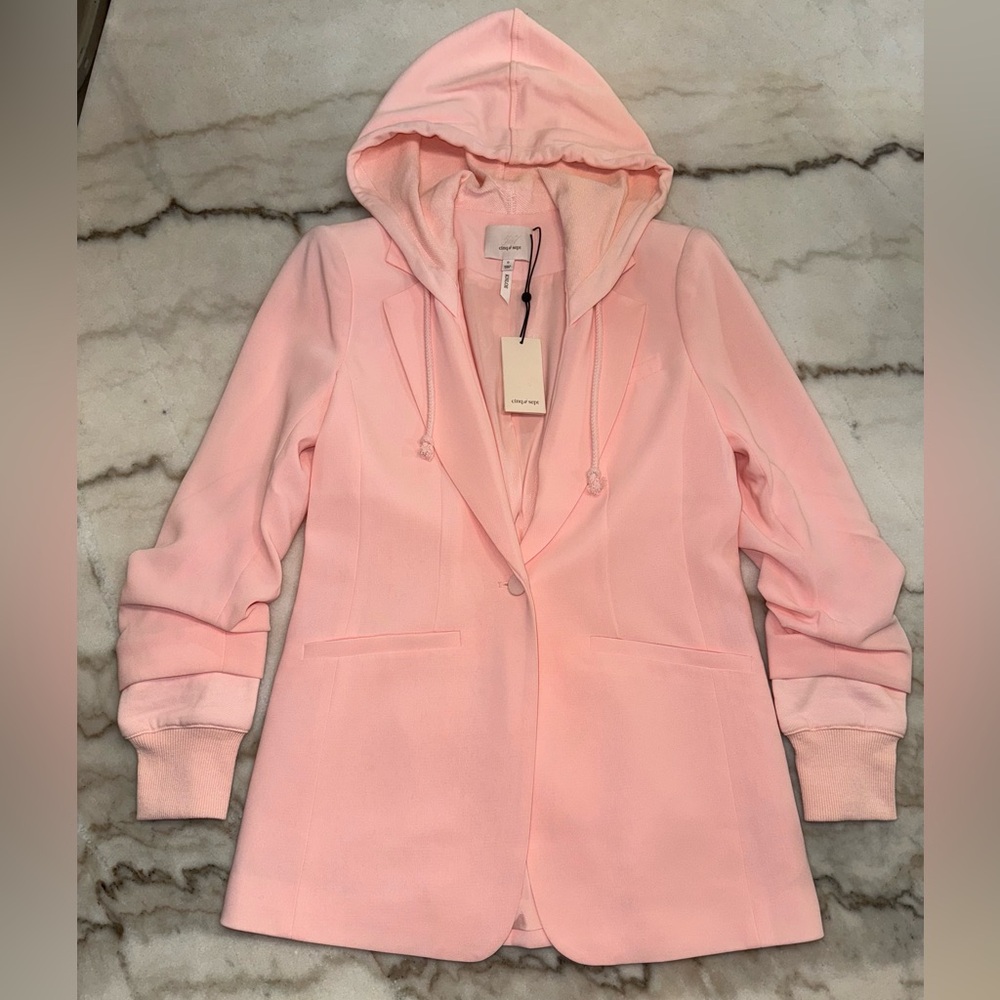 New Cinq a Sept Khloe Hooded Blazer
